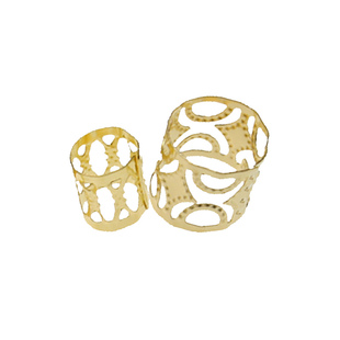 甜酷夹子头饰发夹脏辫环扣神器嘻哈头发饰波西米亚风头饰品民族风