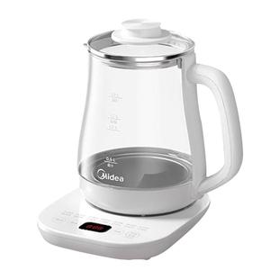 美的养生壶多功能家用大容量煮茶器办公室小型玻璃电水壶养身茶壶