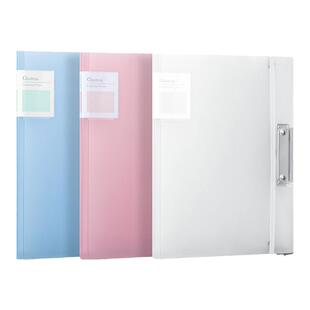 得力试卷夹a3文件夹卷子收纳夹垫板考卷图纸报纸资料分类专用透明学生收纳整理神器单夹子册子展开式横向折叠