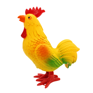 发条玩具跳跳大公鸡仿真动物婴幼儿宝宝益智学爬启蒙亲子互动娱乐