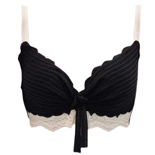 深巷归人内衣女小胸聚拢文胸套装无钢圈收副乳防下垂平胸性感可爱