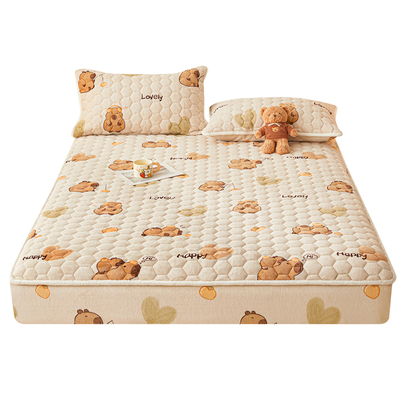 2026新款牛奶绒加绒冬季床笠