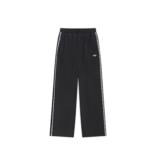 umbro茵宝官方运动梭织长裤百搭裤脚松紧可调节休闲直筒裤男裤