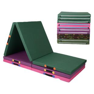 仰卧起坐垫子中考体育运动折叠加厚海绵垫儿童舞蹈空翻练功体操垫