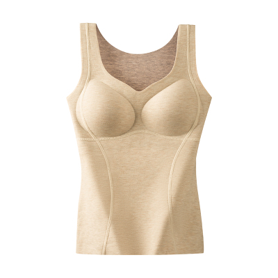 【宽肩带款】bicveo保暖背心女带胸垫修身文胸背心二合一内衣上衣