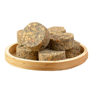 韶关特产翁源竹筒饼黑芝麻湿米饼非油炸客家米饼纯手工传统糕点