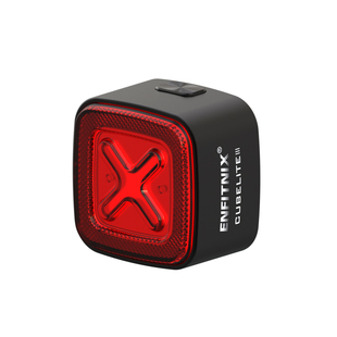 自行车刹车尾灯英豪CUBELITE III尾灯单车夜骑灯骑行装备山地车灯