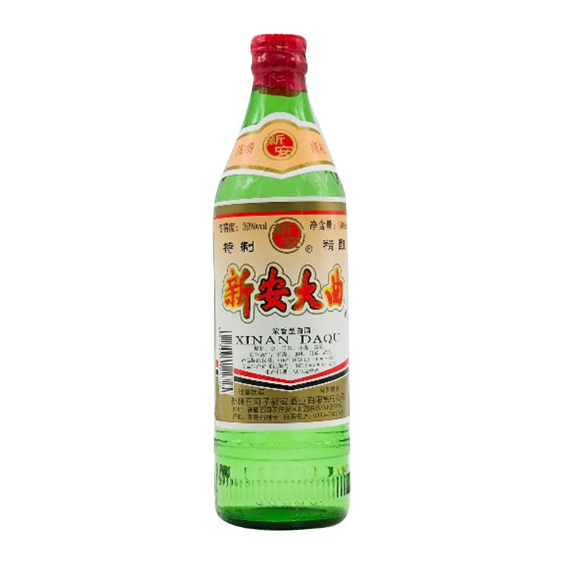 新疆石河子新安大曲白酒39度500毫升浓香型纯粮酿造原产地发货