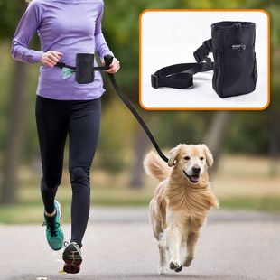 便携式 宠物外出训练狗笼零食包多功能寻求食物狗狗表演奖励腰包