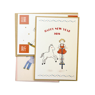 2026新年贺卡明信片 多功能卡片 祝福手写马年海报 多图案选择~