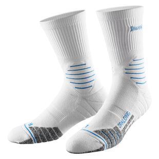 斯伯丁专业篮球袜禁区男款毛巾底长筒运动精英中筒青少年运动袜子