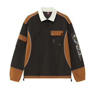 【安州牧】2025秋季新款中国大宁云雷纹运动休闲风卫衣男女同款