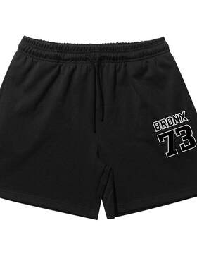 蜜丘琳BRONX73运动短裤宽松