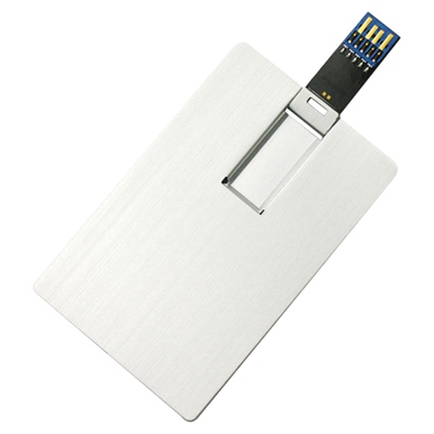 3.0高速64gu盘32g16g金属卡片usb礼品办公招标diy名片彩印8g优盘