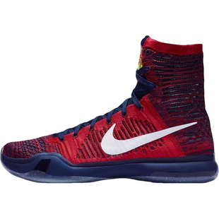 Nike/耐克正品KOBE 10男士高帮耐磨缓震运动实战篮球鞋718763-614