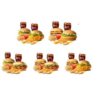 麦唛当劳代下单优惠单人餐三件套 板烧中薯中可兑换券门店自取