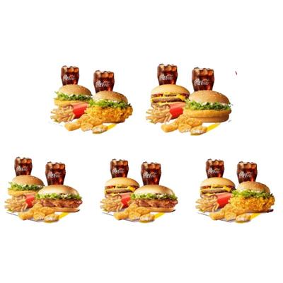 麦唛当劳代下单优惠单人餐三件套 板烧中薯中可兑换券门店自取