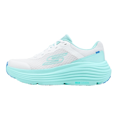 SKECHERS斯凯奇夏男女休闲运动鞋厚底缓震跑步鞋129470/WLB