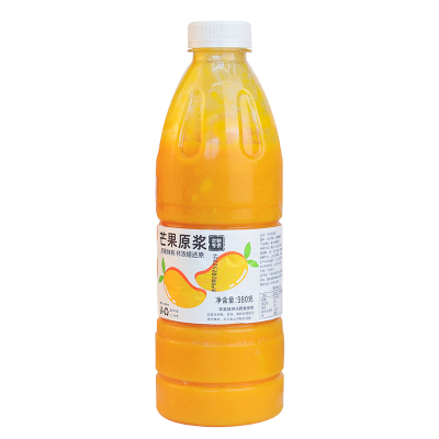 冷冻芒果浆奶茶原料整箱优惠980g