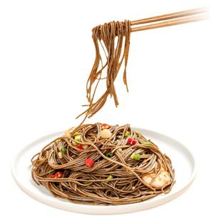 璞匠荞麦面旗舰店黑麦面条0脂挂面粗粮代餐主食杂粮食品半干鲜面