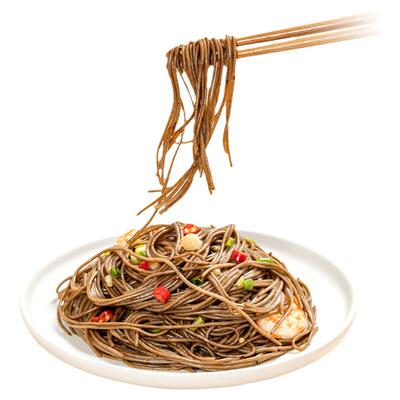 璞匠荞麦面黑麦面粗粮半干面0脂