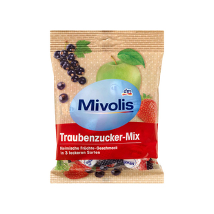 德国mivolis低血糖头晕专用糖葡萄糖片粉便携补充能量糖果防晕慌