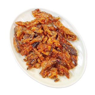 超绝甜辣口！即食香辣鱼皮网红休闲零食蜜汁鳕鱼皮海鲜麻辣鱼皮干