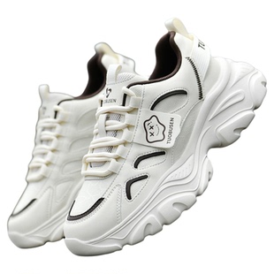 拓步森M1687女鞋老爹鞋磁疗振动按摩健康鞋秋冬款时尚跑步运动鞋