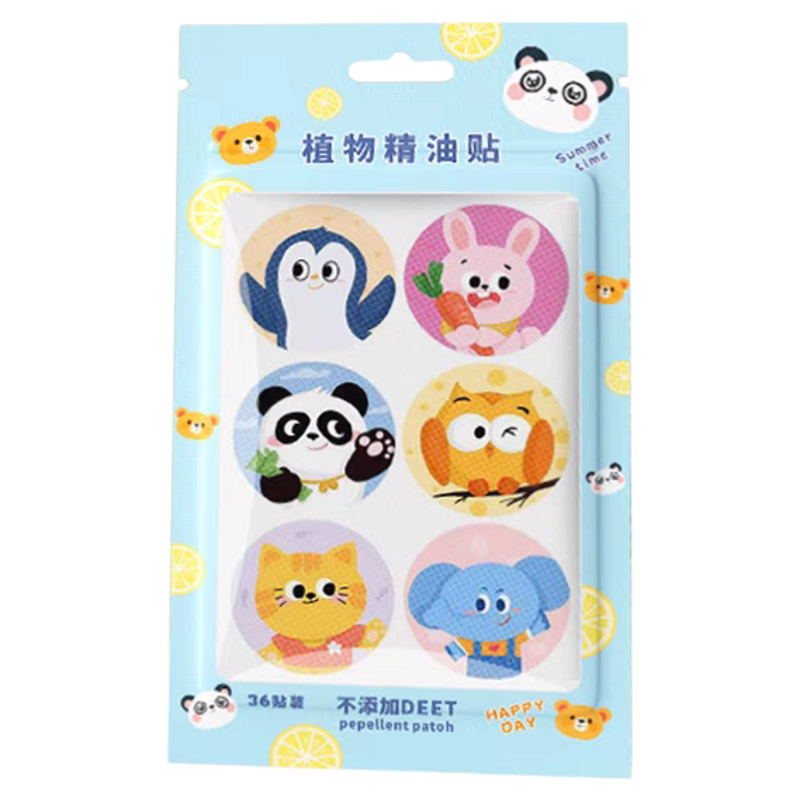 驱蚊贴儿童精油户外随身赶蚊子