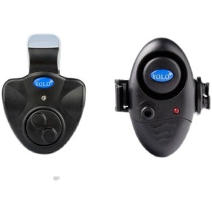 咬钩感应海竿钓鱼报警器防水中鱼自动警报器鱼竿杆海杆铃铛