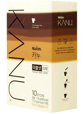 韩国进口麦馨咖啡kanu卡奴双倍