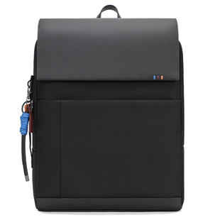 新款男士商务通勤双肩包男款出差旅行休闲电脑包男生轻便防水背包