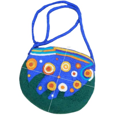 尼泊尔手工制作百搭单肩斜挎包