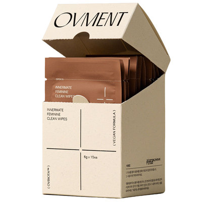 OVMENT后生元女性抑菌清洁湿巾抑菌镇静止痒净味洁净舒爽