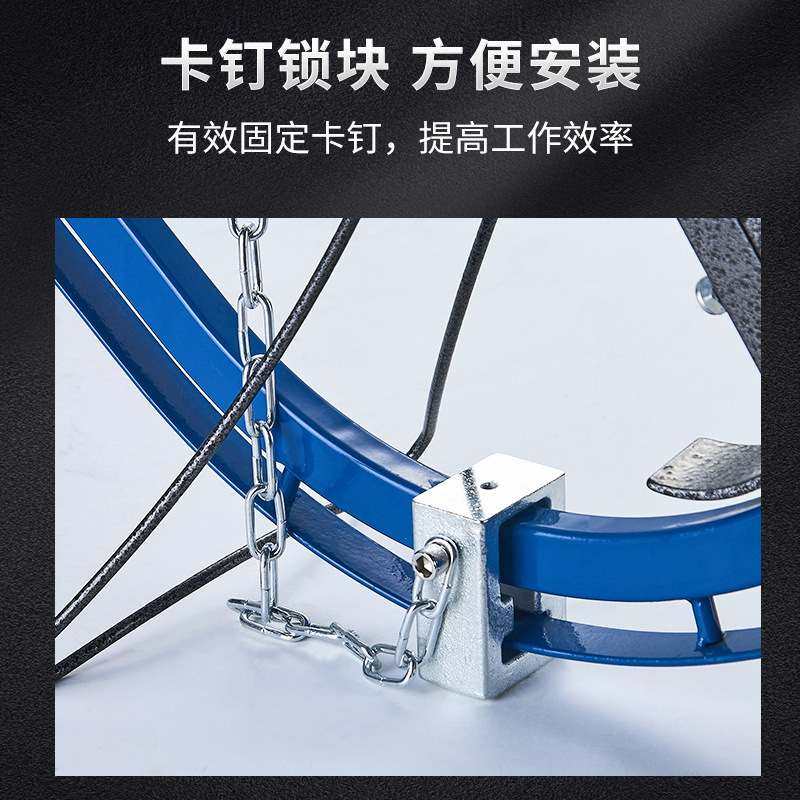 厂家批发手持地暖卡水地铝合金20排钉钉器暖打卡工具盘管道钉排枪