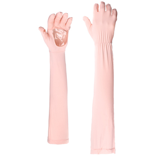 卡蒙开车凉感冰丝护臂防滑长款防晒手套女夏天骑车薄防紫外线袖套