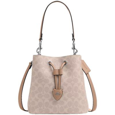 COACH/蔻驰女士子母抽绳水桶包
