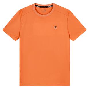 乔丹速干短袖男款T恤2026夏季新款冰丝薄款半袖t跑步圆领运动上衣