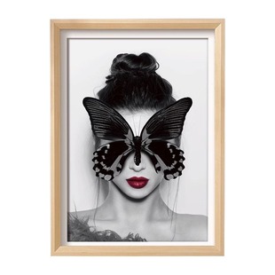 A4A3木质照片相框画框海报挂墙6寸7寸拼图框diyA3外框架8k4K装裱