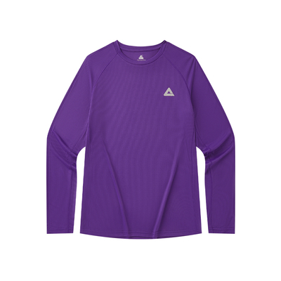 匹克轻运动系列圆领长袖T恤男士