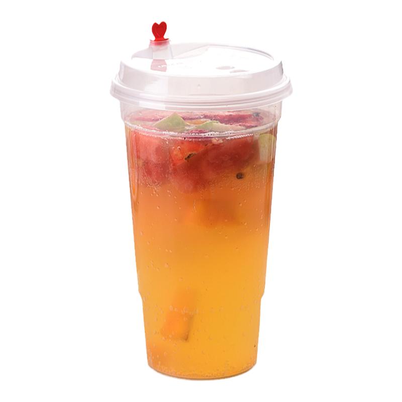 口径加厚一次性打包1000ml奶茶杯