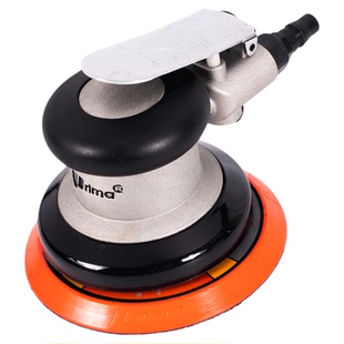 台湾rima气动打磨机5寸工业级高速抛光机气磨砂纸机打蜡干磨机