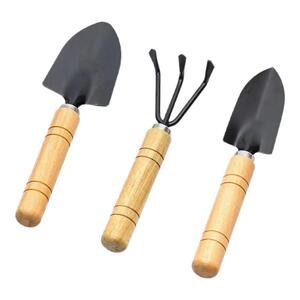 园艺工具三件套迷你园林工具铁锹铲小铲子植物花盆栽Y