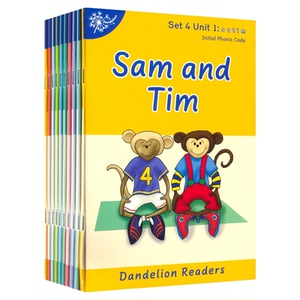 Phonic Books Dandelion Readers Set 4 Units 1-10 自然拼读分级阅读 故事绘本 幼儿英语启蒙读物 元音 辅音 4-7岁 英语原版进口