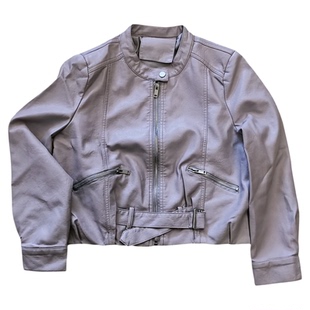 皮衣外套女春秋短款2026新款设计感小众PU皮机车风夹克小个子上衣