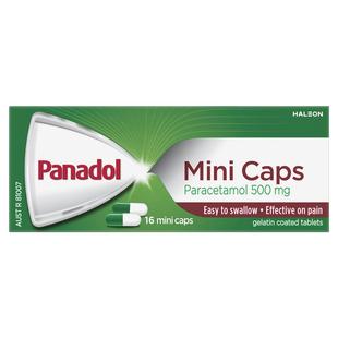 澳洲Panadol痛经药儿童牙疼头痛药迷你止痛片进口止痛药正品官方