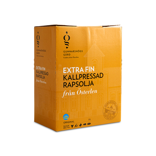 【头道初榨】库纳斯克瑞典原装进口菜籽油低芥酸非转基因食用油3L