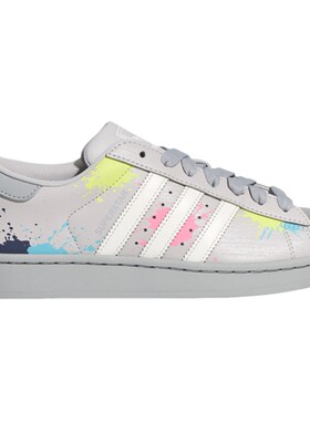 滔搏adidas阿迪达斯三叶草男女SUPERSTAR贝壳头运动休闲鞋LA3774