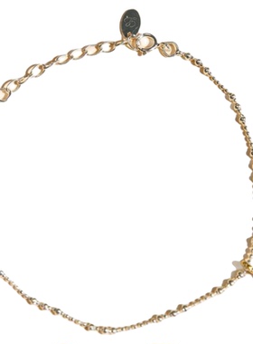 LLab通体s925小星星细手链