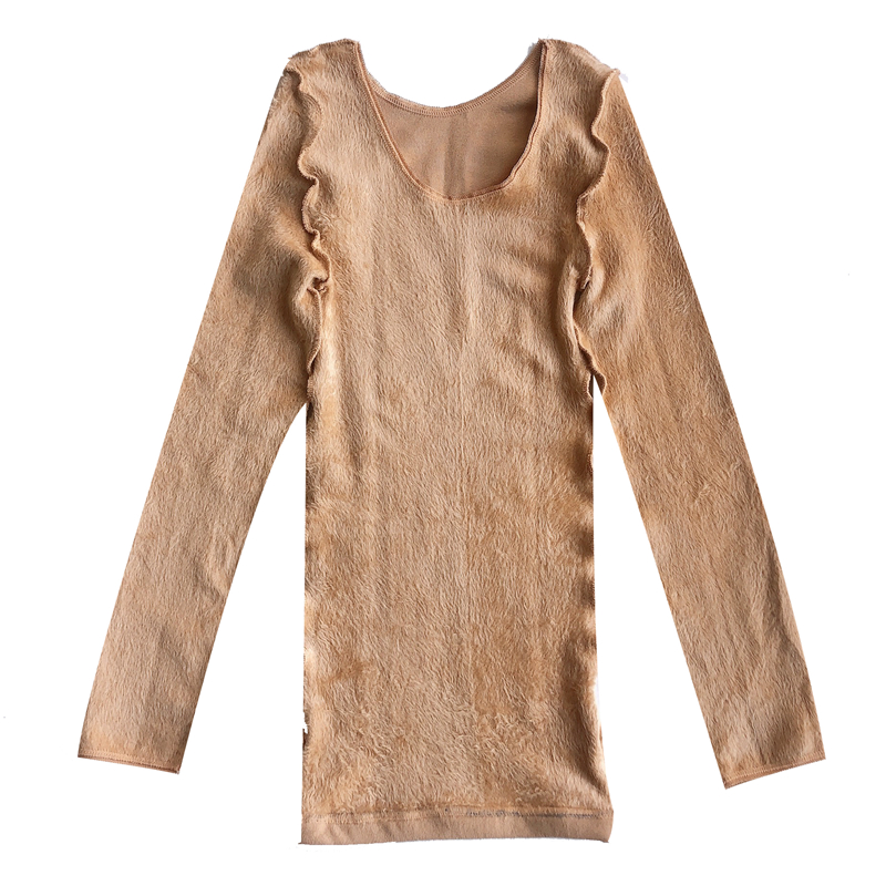 晚礼服肉色打底衫打底衣舞蹈隐形舞蹈皮肤衣跳舞冬款舞台演出内搭